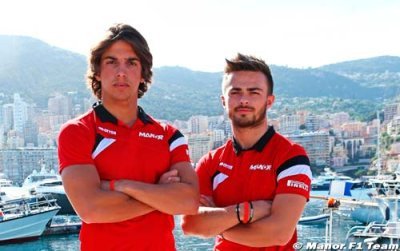 Les pilotes Manor à la découverte du circuit Gilles Villeneuve