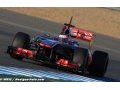 Jerez, jour 1 : Button débute l'année par un meilleur temps