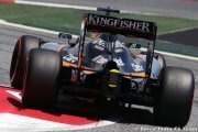 Force India : Mallya encouragé par la performance de Barcelone