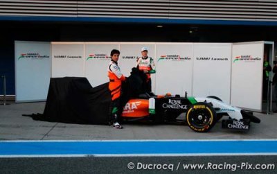 Force India présentera sa monoplace sur internet