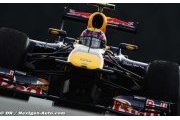 Webber fastest in the dry