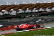 Ferrari estime avoir eu une voiture très compétitive à Sepang