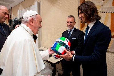Giovinazzi a pu rencontrer le Pape François