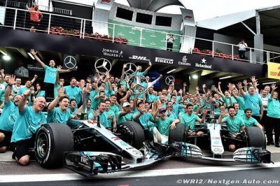 Hamilton a enfin pu célébrer avec le cœur léger