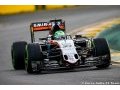 FP1 & FP2 - Australian GP report: Force India Mercedes