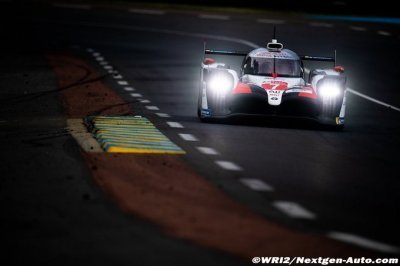 24h du Mans, H+9&nbsp;: Lutte entre les Toyota, la numéro 7 en tête