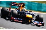 Vettel a du mal avec l'équilibre de sa RB8
