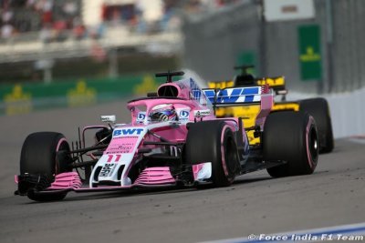 Pérez veut une ’quatrième place théorique’ pour Racing Point Force India
