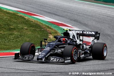 En jouant avec les réglages, AlphaTauri a rendu sa F1 ‘moins paresseuse’