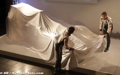 Online presentation for the Sauber C33-Ferrari