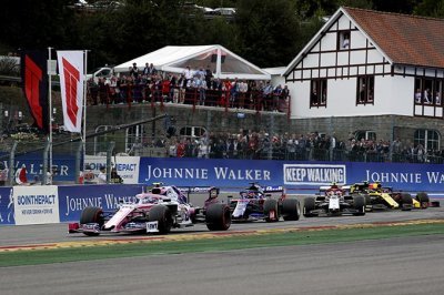 Satisfaction chez Racing Point avec neuf points en Belgique