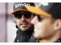 Alonso trouve la F1 trop ‘triste' et ‘exigeante', mais se dit heureux chez McLaren