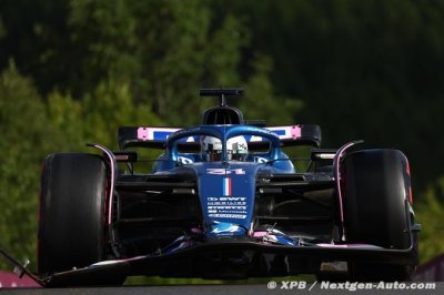 ’Pas la performance’, ’pas bon du tout’&nbsp;: Alpine F1 souffre en Belgique