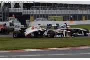 La Sauber C30 n'a pas aimé Montréal