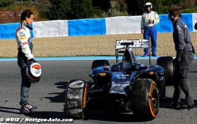 Sutil a été surpris par le turbo et les pneus froids