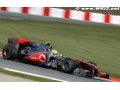 Hamilton slips down standings in Spain tyre blow