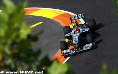 Beaucoup de frustration chez Mercedes