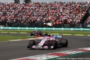 La frustration est de mise chez Racing Point Force India après le Mexique