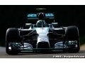 Rosberg : ca glisse plus que l'année passée dans les virages