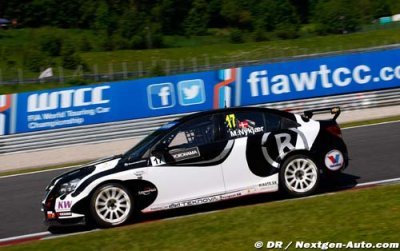 Moscow Raceway, Race 2: Nykjaer wins from Muller and Huff