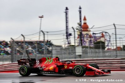 Sainz, 2e sur la grille à Sotchi&nbsp;: C’était très délicat avec les slicks&nbsp;!