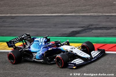 Chez Williams F1, Russell est un peu plus en difficulté que Latifi pour le moment