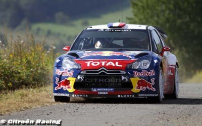 Résumé, Jour 2&nbsp;: Loeb vers la victoire