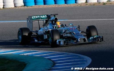 Hamilton reste très encouragé par sa première journée