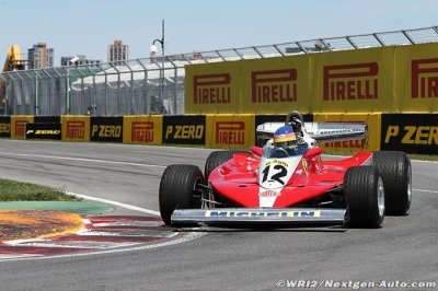 Villeneuve a beaucoup apprécié son tour avec la Ferrari de son père