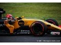 Hulkenberg trahi par son DRS, Palmer 12e pour Renault F1