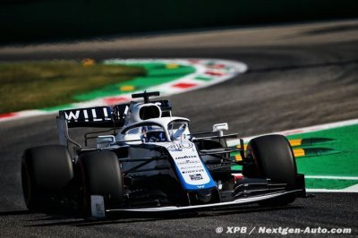 Williams F1 est en grande souffrance ce vendredi à Monza