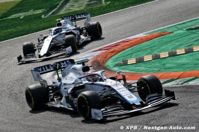 Latifi manque de peu les points, Russell handicapé par sa vitesse de pointe