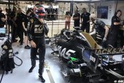 Grosjean est inquiet avec la casse de son fond plat