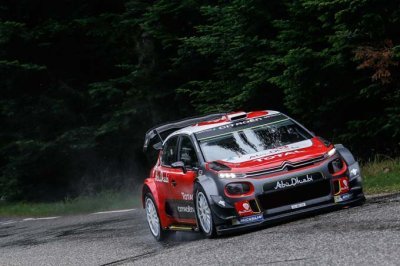 Loeb a testé la Citroën C3 WRC