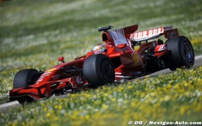 Jules Bianchi en piste à Fiorano
