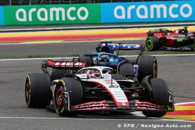 Encore un dimanche difficile pour Haas F1 avec les Pirelli
