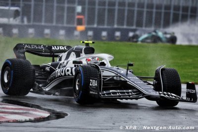 Une qualification sans enjeu pour Yuki Tsunoda à Montréal