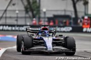 Williams F1 : 'Pas une journée très productive' pour Albon