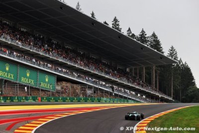 Le GP de Belgique de F1 espère ’une bonne nouvelle’ très bientôt