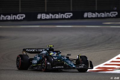 Alonso n’est pas encore à 100% avec le train avant de son AMR23