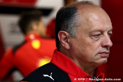 Vasseur&nbsp;: Ne pas confondre le show et l’aspect sportif à Vegas