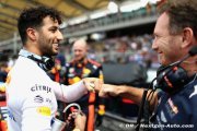 Horner : Hamilton serait idiot de sous-estimer Ricciardo