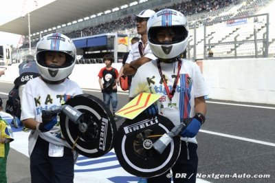 Pirelli&nbsp;: La pole 2015 déjà battue à Suzuka... sur un tracé encore glissant