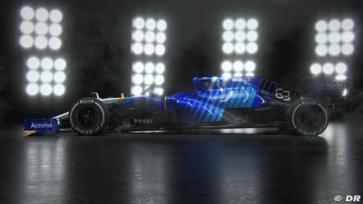 La livrée de Williams F1 annonce ’une nouvelle marque à venir plus tard’