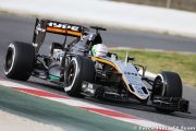 Hulkenberg et Perez légèrement frustrés en bord de piste