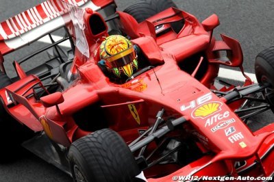 Il y a dix ans&nbsp;: Le dernier test de Rossi avec Ferrari