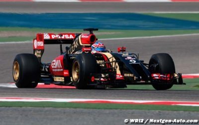 Grosjean&nbsp;: De gros problèmes logiciels sur la Lotus