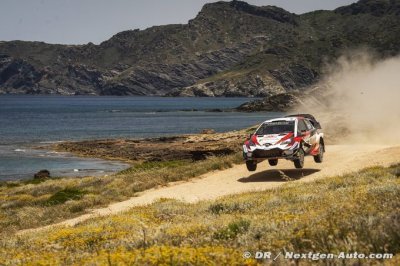 Lappi and Toyota Racing on the podium in Sardinia 