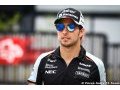 Un accord entre Perez et Force India, les rumeurs continuent