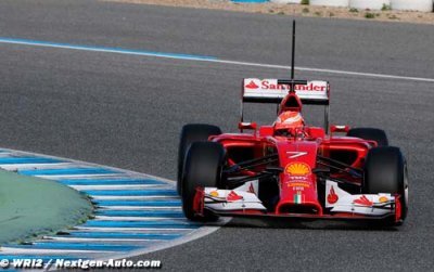 Jerez, Jour 1&nbsp;: Raikkonen signe le meilleur temps de la séance